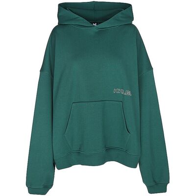 KARO KAUER Kapuzensweater - Hoodie dunkelgrün L W KARO KAUER Kapuzensweater - Hoodie dunkelgrün L W