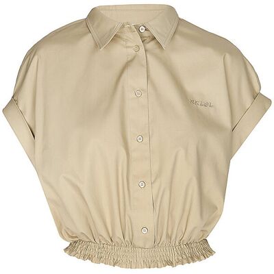 KARO KAUER Blusenshirt camel S W KARO KAUER Blusenshirt camel S W