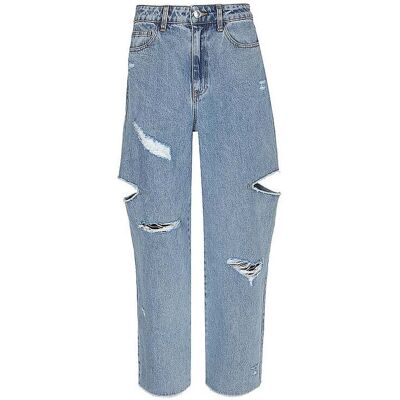 KARO KAUER Jeans Balloon Fit blau XXS W KARO KAUER Jeans Balloon Fit blau XXS W