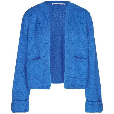 LANIUS Strickjacke blau 42 W LANIUS Strickjacke blau 42 W