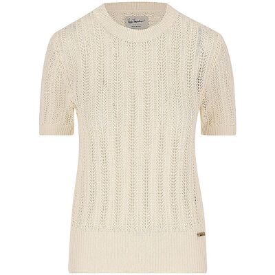 LUIS TRENKER Trachtenshirt creme L W LUIS TRENKER Trachtenshirt creme L W