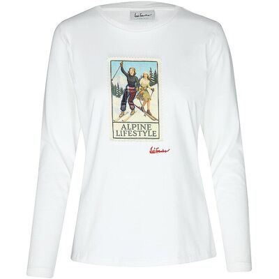 LUIS TRENKER Trachtenshirt LUBRINA weiss XL W LUIS TRENKER Trachtenshirt LUBRINA weiss XL W