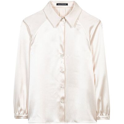 LUISA CERANO Seidenbluse creme 44 W LUISA CERANO Seidenbluse creme 44 W