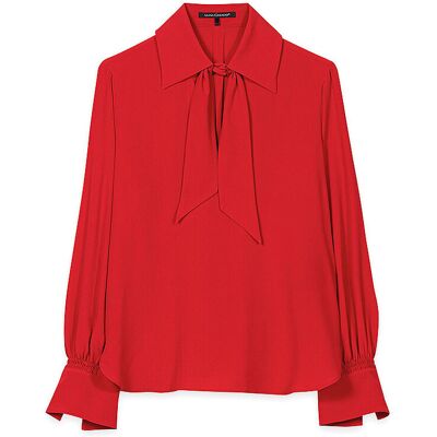 LUISA CERANO Bluse rot 34 W LUISA CERANO Bluse rot 34 W
