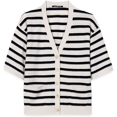 LUISA CERANO Cardigan dunkelblau 42 W LUISA CERANO Cardigan dunkelblau 42 W