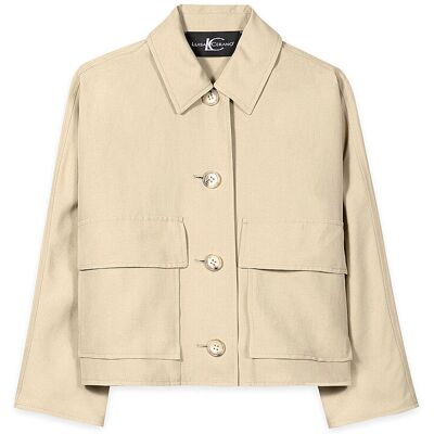 LUISA CERANO Overshirt beige 38 W LUISA CERANO Overshirt beige 38 W