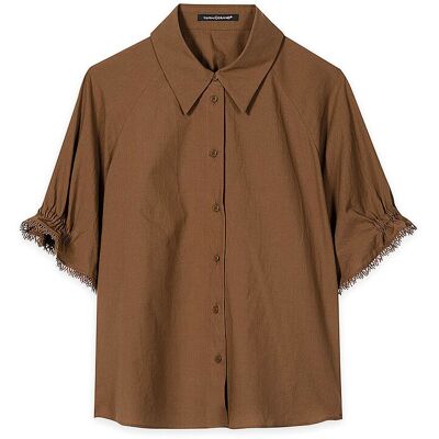 LUISA CERANO Bluse braun 38 W LUISA CERANO Bluse braun 38 W