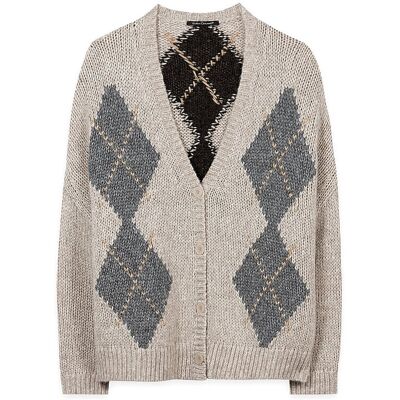 LUISA CERANO Cardigan beige 34 W LUISA CERANO Cardigan beige 34 W