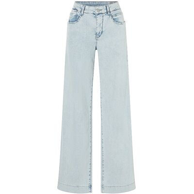 MAC Jeans Flared Fit RICH PALAZZO hellblau 38/L32 W MAC Jeans Flared Fit RICH PALAZZO hellblau 38/L32 W