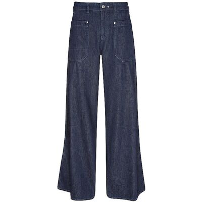 MAC Jeans Wide Leg PORTLAND dunkelblau 36 W MAC Jeans Wide Leg PORTLAND dunkelblau 36 W