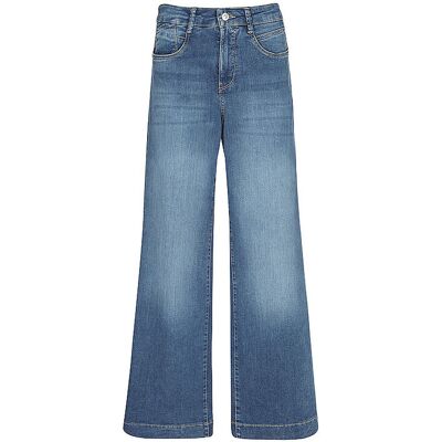 MAC Jeans Wide Fit RICH PALAZZO blau 34/L30 W MAC Jeans Wide Fit RICH PALAZZO blau 34/L30 W