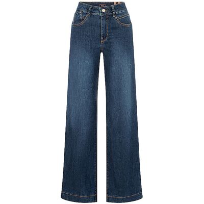 MAC Jeans Wide Fit RICH PALAZZO dunkelblau 32/L30 W MAC Jeans Wide Fit RICH PALAZZO dunkelblau 32/L30 W