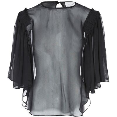 MARANT ETOILE Bluse FLOMA schwarz 36 W MARANT ETOILE Bluse FLOMA schwarz 36 W