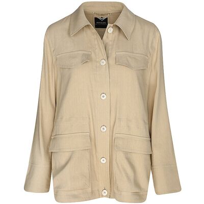 Marc CAIN Jacke hellbraun 34 W Marc CAIN Jacke hellbraun 34 W