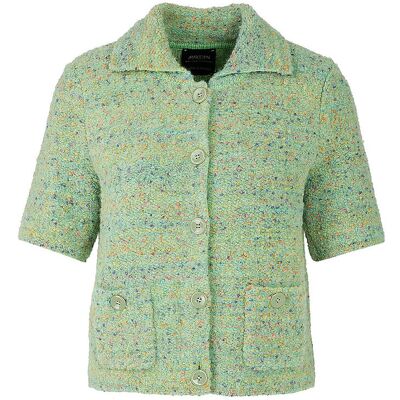 Marc CAIN Strickjacke hellgrün 40 W Marc CAIN Strickjacke hellgrün 40 W