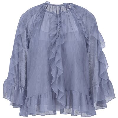 Marc CAIN Bluse blau 36 W Marc CAIN Bluse blau 36 W