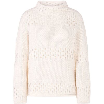 Marc CAIN Pullover weiss 40 W Marc CAIN Pullover weiss 40 W