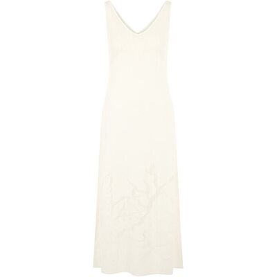 Marc CAIN Maxikleid weiss 42 W Marc CAIN Maxikleid weiss 42 W