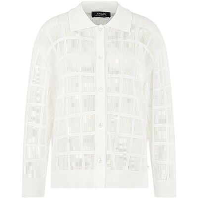 Marc CAIN Strickjacke weiss 36 W Marc CAIN Strickjacke weiss 36 W