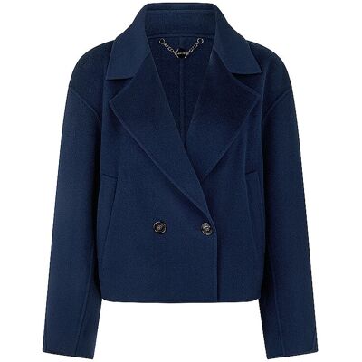 Marc CAIN Wolljacke dunkelblau 44 W Marc CAIN Wolljacke dunkelblau 44 W