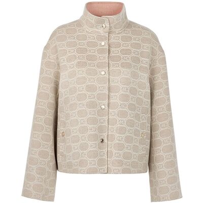 Marc CAIN Blouson hellgrau 40 W Marc CAIN Blouson hellgrau 40 W