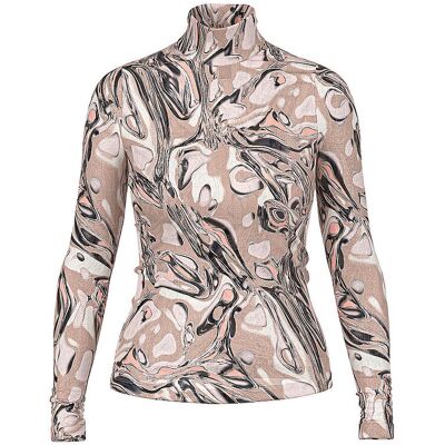 Marc CAIN Rollkragenpullover hellgrau 36 W Marc CAIN Rollkragenpullover hellgrau 36 W