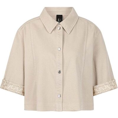 Marc CAIN Bluse hellgrau 36 W Marc CAIN Bluse hellgrau 36 W