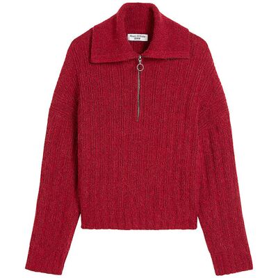 Marc O' Polo DENIM Troyer Pullover rot S W Marc O' Polo DENIM Troyer Pullover rot S W