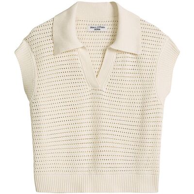Marc O' Polo DENIM Gilet creme M W Marc O' Polo DENIM Gilet creme M W