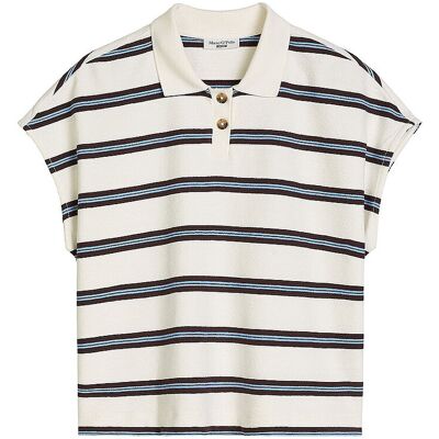 Marc O' Polo DENIM Poloshirt weiss L W Marc O' Polo DENIM Poloshirt weiss L W