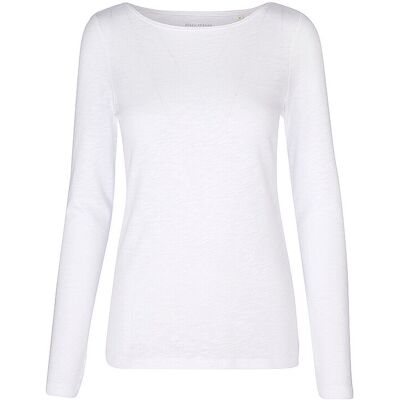 Marc O' Polo Langarmshirt weiss XL W Marc O' Polo Langarmshirt weiss XL W