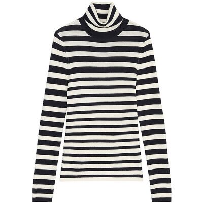 Marc O' Polo Rollkragenpullover dunkelblau S W Marc O' Polo Rollkragenpullover dunkelblau S W