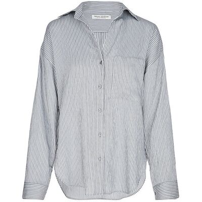 Marc O' Polo Bluse grau 32 W Marc O' Polo Bluse grau 32 W