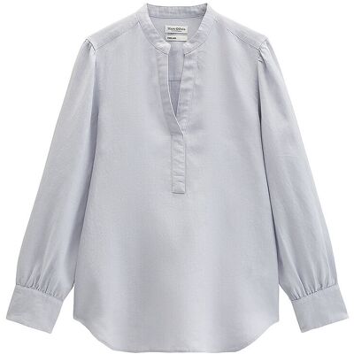 Marc O' Polo Blusenshirt blau 40 W Marc O' Polo Blusenshirt blau 40 W