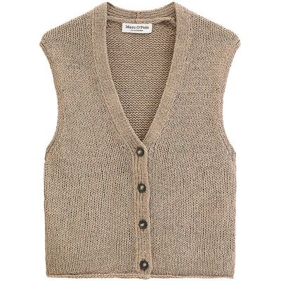 Marc O' Polo Gilet hellbraun M W Marc O' Polo Gilet hellbraun M W