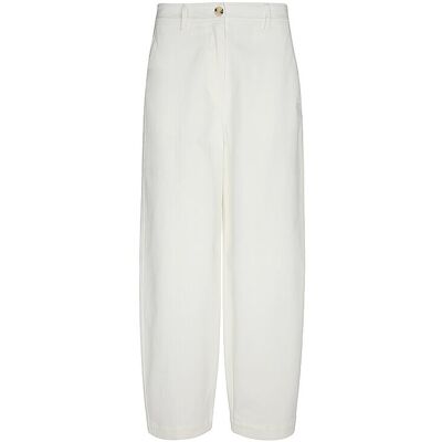 Marc O' Polo Hose Barrel Leg weiss 38 W Marc O' Polo Hose Barrel Leg weiss 38 W
