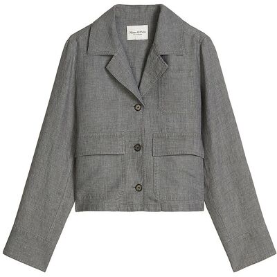 Marc O' Polo Overshirt grau 40 W Marc O' Polo Overshirt grau 40 W