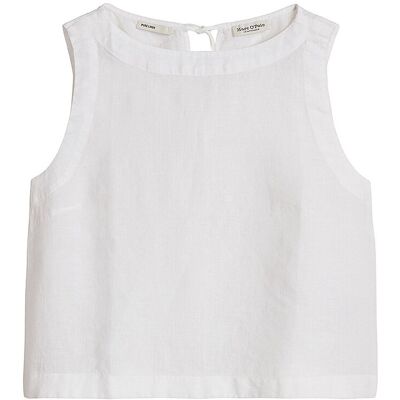 Marc O' Polo Leinenbluse weiss 38 W Marc O' Polo Leinenbluse weiss 38 W