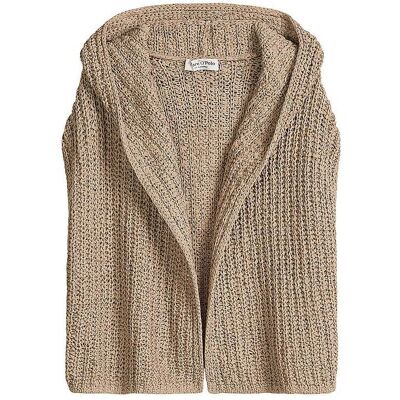 Marc O' Polo Strickgilet beige L W Marc O' Polo Strickgilet beige L W
