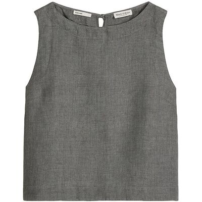 Marc O' Polo Leinenbluse grau 34 W Marc O' Polo Leinenbluse grau 34 W