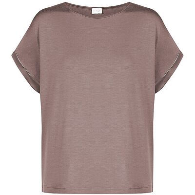 MEY T-Shirt PURE CHIC milk n coffee hellbraun L W MEY T-Shirt PURE CHIC milk n coffee hellbraun L W