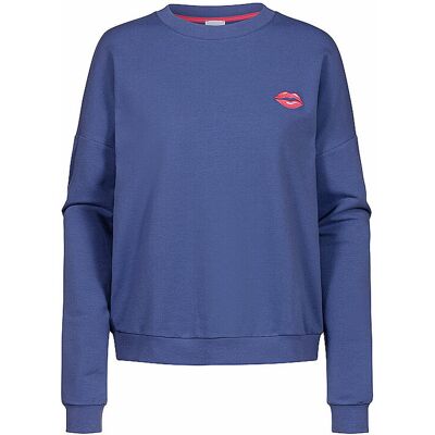 MEY Loungewear Sweater COZY NIGHTS astral night blau XL W MEY Loungewear Sweater COZY NIGHTS astral night blau XL W