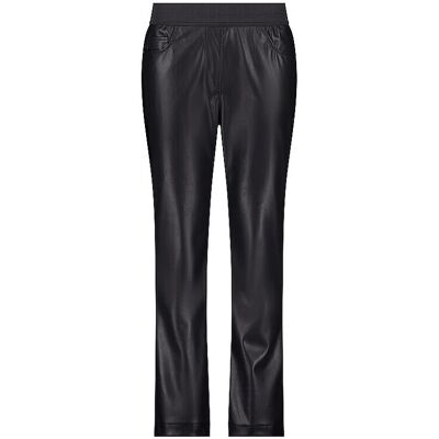 MONARI Hose in Lederoptik schwarz 42 W MONARI Hose in Lederoptik schwarz 42 W