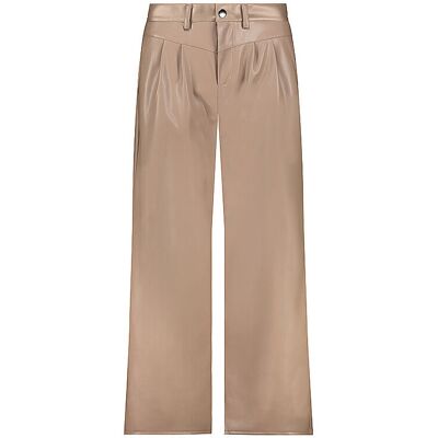 MONARI Hose in Lederoptik camel 42 W MONARI Hose in Lederoptik camel 42 W