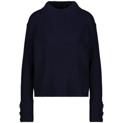MONARI Rollkragenpullover dunkelblau 36 W MONARI Rollkragenpullover dunkelblau 36 W