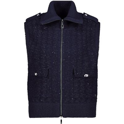 MONARI Gilet dunkelblau 40 W MONARI Gilet dunkelblau 40 W
