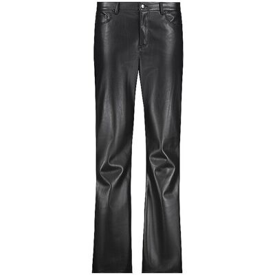 MONARI Hose in Lederoptik schwarz 40 W MONARI Hose in Lederoptik schwarz 40 W