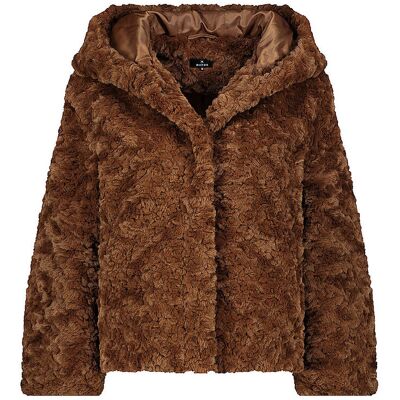 MONARI Jacke in Felloptik braun 42 W MONARI Jacke in Felloptik braun 42 W