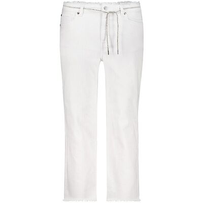 MONARI Jeans Straight Fit 7/8 creme 38 W MONARI Jeans Straight Fit 7/8 creme 38 W