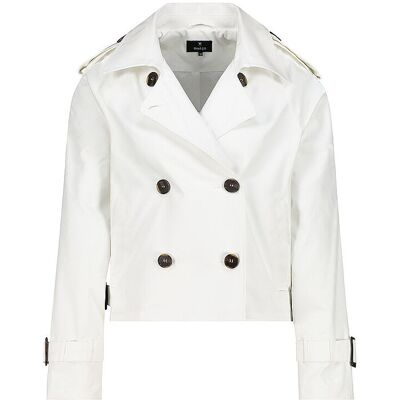 MONARI Trenchcoat weiss 38 W MONARI Trenchcoat weiss 38 W
